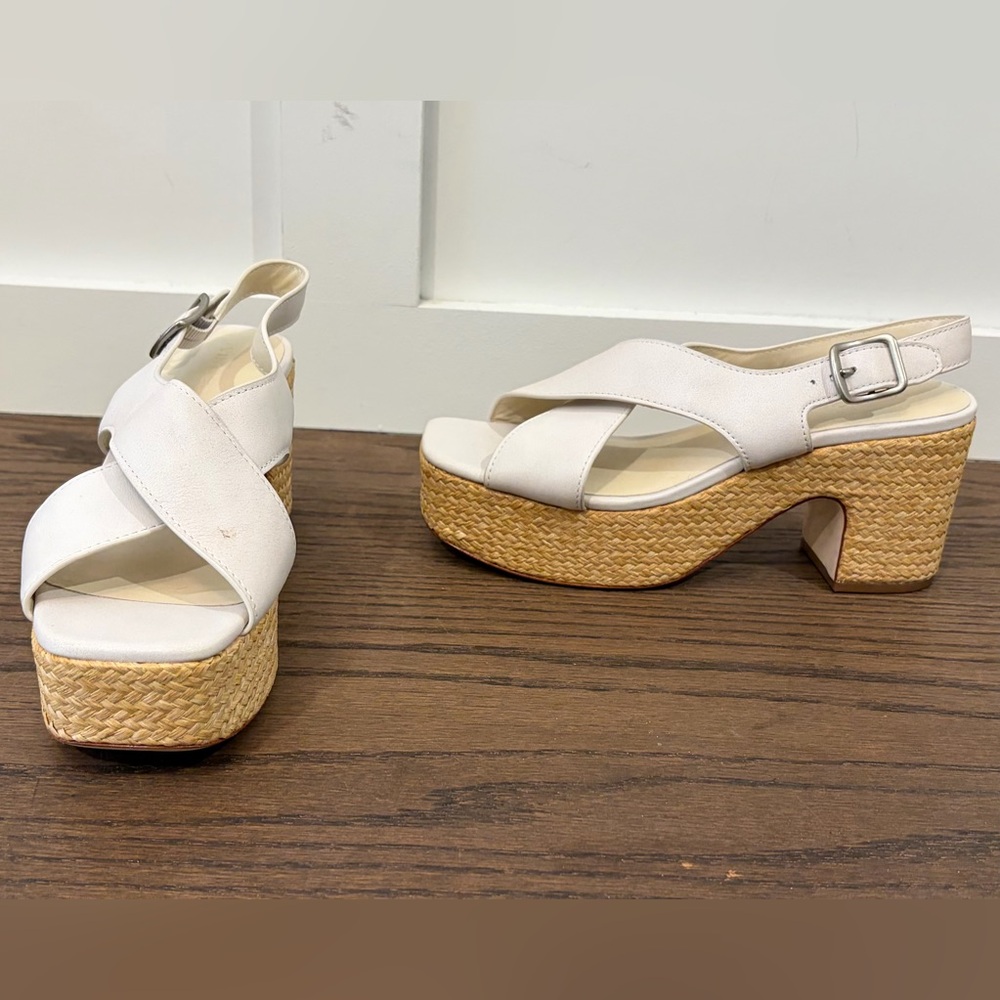 Vince Clementina Slingback Platform Sandal NWT Size 8 - Picture 6 of 9
